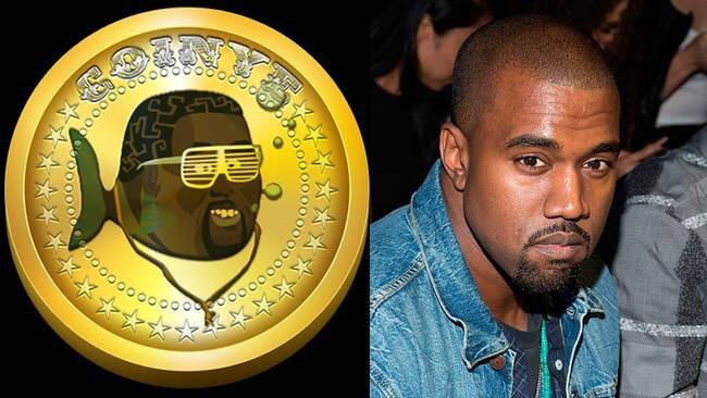 Rapstjärnan är inte så glad att en ny digital valuta vill rida på Kanye-vågen. Montage/skärmdump.