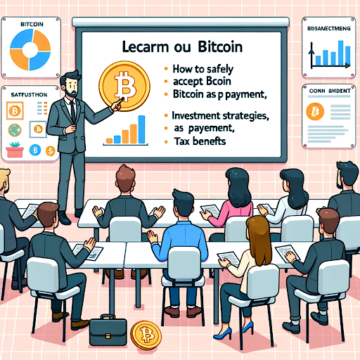 Company's Expansive Education Initiative on Bitcoin and Blockchain