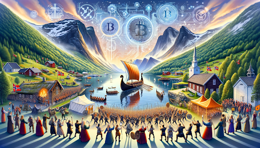 Globala Firanden för Bitcoin Halveringen 2024: Fokus på Norges Unika Festival