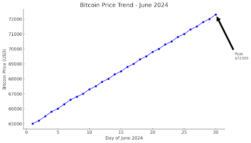 Bitcoins senaste prisuppdateringar och marknadsanalys - Juni 2024